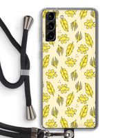 Herfst: Samsung Galaxy S21 Plus Transparant Hoesje met koord