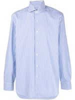Barba Gestreept overhemd - Blauw - thumbnail
