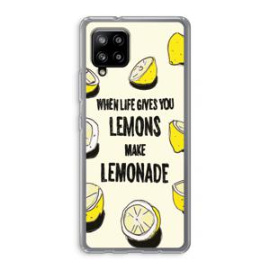 Lemonade: Samsung Galaxy A42 5G Transparant Hoesje