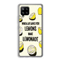 Lemonade: Samsung Galaxy A42 5G Transparant Hoesje - thumbnail
