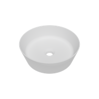 Storke Cona waskom matte Solid Surface rond Ø 36 cm