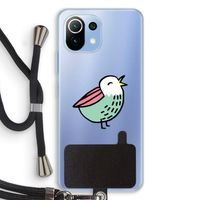 Birdy: Xiaomi Mi 11 Lite Transparant Hoesje met koord