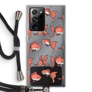 Blub: Samsung Galaxy Note 20 Ultra / Note 20 Ultra 5G Transparant Hoesje met koord