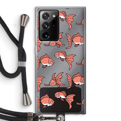 Blub: Samsung Galaxy Note 20 Ultra / Note 20 Ultra 5G Transparant Hoesje met koord