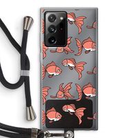Blub: Samsung Galaxy Note 20 Ultra / Note 20 Ultra 5G Transparant Hoesje met koord