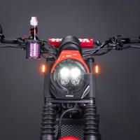 MOTOISM koplampmasker "the nightcrawler". headlight mask mi honda cl500