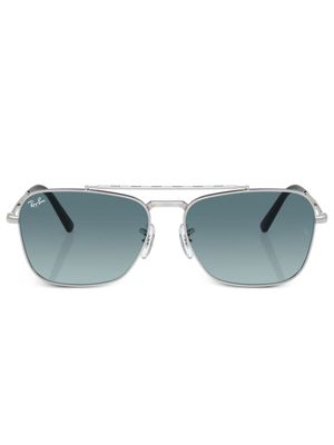 Ray-Ban lunettes de soleil carrées New Caravan - Argent
