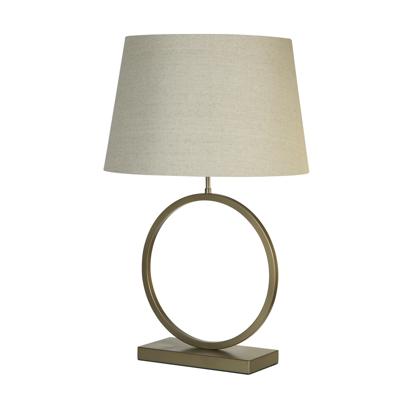 Searchlight TafellampElegant brons met creme kap - EU93102NA