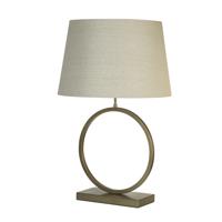 Searchlight TafellampElegant brons met creme kap - EU93102NA