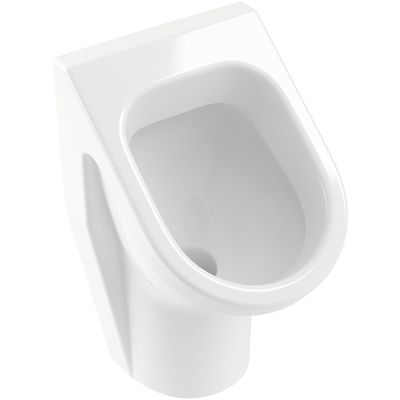 Villeroy & Boch Omnia Architectura urinoir met richtobject met verdekte inlaat spatreductie en keramische zeef 35.5x62x38.5cm - wit 55742501