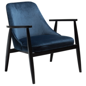 SAGA lounge stoel Danform - blauw