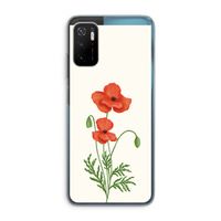 Red poppy: Xiaomi Poco M3 Pro 5G Transparant Hoesje