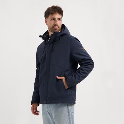 Travelin&apos; - Softshell - Marineblauw - Maat