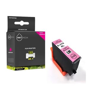 Inktmedia® - Inktcartridge - Geschikt Epson 378XL T3786xl inktcartridge licht magenta hoge capaciteit - Cartridge me...