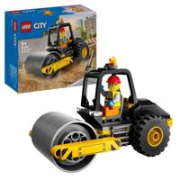 LEGO 60401 City bouwwals, modelvrachtwagen met minifiguren van een arbeider - thumbnail