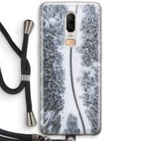 Snøfall: OnePlus 6 Transparant Hoesje met koord