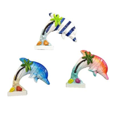 Zee & Strand Souvenir Magneet Dolfijn Tropisch Eiland