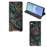 Sony Xperia 10 III | Hoesje met Magneet | Aztec