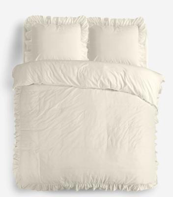 Sleeptime Ruffles Creme 240 x 200/220 cm