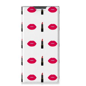 Samsung Galaxy S22 Ultra Hoesje met Magneet Lipstick Kiss