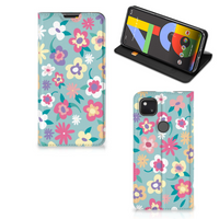 Google Pixel 4a Smart Cover Flower Power