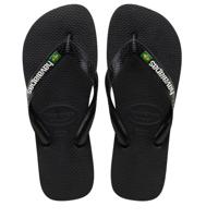 Havaianas - Brasil Logo black black Rubber Unisex