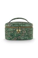 Pip Studio Pip Studio Cleo Beauty Case Quilted Daisy Dreams Green 26x16x16cm