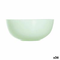 Kom Luminarc Diwali Paradise Groen Glas 12 cm (36 Stuks)