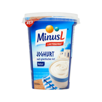 MinusL Lactosevrije Yoghurt Griekse Stijl 400g bij Jumbo - thumbnail
