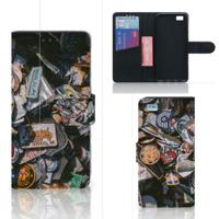 Huawei Ascend P8 Lite | Telefoonhoesje met foto | Badges