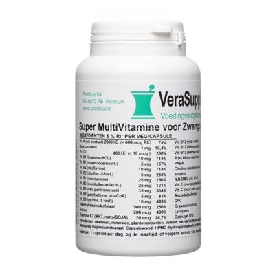 VeraSupplements Super Multi Zwanger Capsules VeraSupplements Super Multi Zwanger Capsules