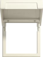 Tussenring 45X45MM klapdeksel Gira creme 55