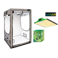 EU EU Home Complete Grow Box - 100x100x200cm + Vipar LED 100W + P600