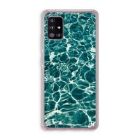 Weerkaatsing water: Samsung Galaxy A51 5G Transparant Hoesje