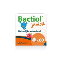 Bactiol Junior Voedingssupplement Probiotica 60 Kauwtabletten - thumbnail