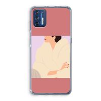 Cosy: Motorola Moto G9 Plus Transparant Hoesje