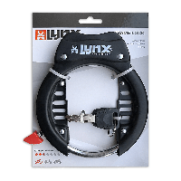 Lynx Ringslot Fietsbasislot (Extra Breed) Zwart