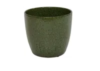 Pot egg bohemian d38.5h35.5cm groen