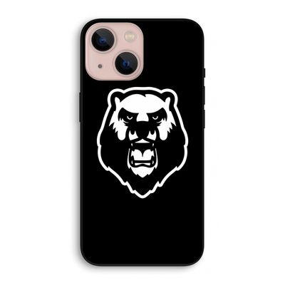 Angry Bear (black): iPhone 13 mini Biologisch afbreekbaar hoesje