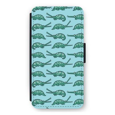 Kroko: iPhone 11 Flip Hoesje