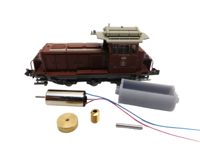 micromotor NM047C motor ombouwset voor Minitrix Em 3/3