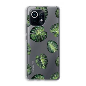 Tropische bladeren: Xiaomi Mi 11 Transparant Hoesje