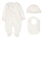 Dolce & Gabbana Kids trousseau de naissance DG en jacquard - Blanc - thumbnail