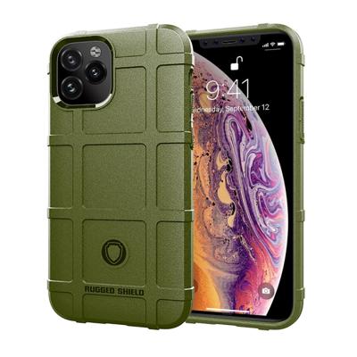 Volledige dekking schokbestendig TPU Case voor iPhone 11 (Army Green)