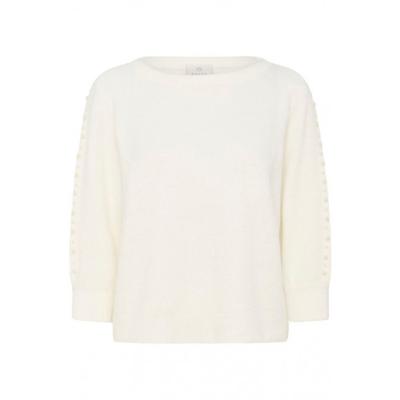Kaffe - Chalk CC | unisex | Trui | Chalk CC | XL | regular | Kamst mode