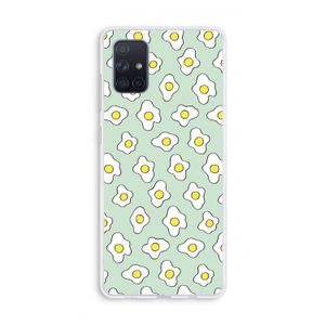 Spiegeleitjes: Galaxy A71 Transparant Hoesje