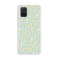 Spiegeleitjes: Galaxy A71 Transparant Hoesje