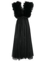 Alchemy x Lia Aram robe longue en tulle - Noir