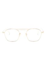 Cutler & Gross lunettes de soleil rondes à double pont - Or