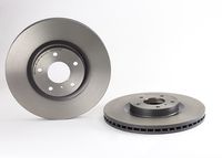 Remschijf COATED DISC LINE BREMBO, Remschijftype: Binnen geventileerd, u.a. für Infiniti, Nissan